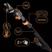 Fiskars Power Tools eLopper LP10 akkus ágvágó, mellévágó, akkumulátor nélkül