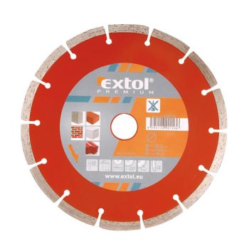   Extol Premium szegmenses gyémántvágó tárcsa 125mm (száraz)