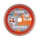 Extol Premium Turbo gyémántvágó tárcsa gránit/kerámia 230mm (száraz-vizes)