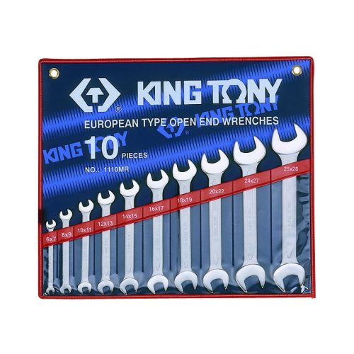 King Tony villáskulcs készlet 6-28mm 10 részes (1110MR)