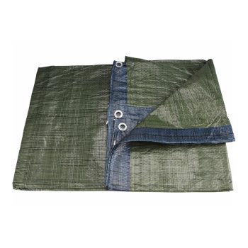   Extol Craft takaróponyva, vízálló, de nem UV álló; 2×3m névleges méret, valós méret: 1,9×2,9m, PE