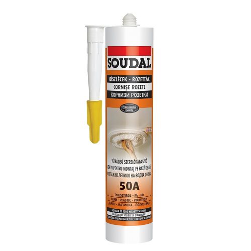 Soudal diszperziós szerelőragasztó 50A 280ml
