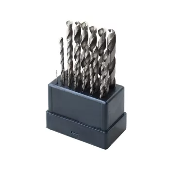   Extol Craft fémfúró készlet HSS polírozott 19 részes 1-10mm