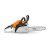 STIHL MS 172 benzinmotoros láncfűrész 31,8cm3, 1,9LE, 35cm