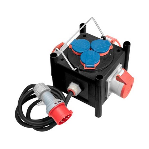 Brennenstuhl kompakt CEE áramelosztó MINI (3xCEE400V/16A + 3x230V) 1m, IP44