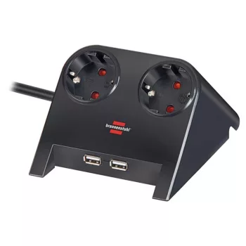   Brennenstuhl Desktop-Power USB töltő 2 csatlakozóval 2100mA
