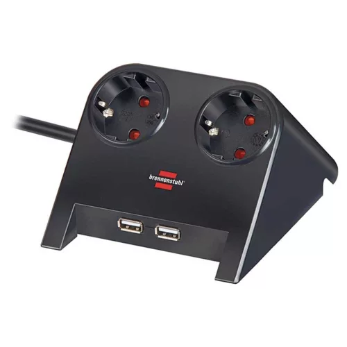 Brennenstuhl Desktop-Power USB töltő 2 csatlakozóval 2100mA