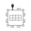Brennenstuhl kompakt áramelosztó 7 dugalj (BSV 3-FI / H07RN-F5G2) IP44