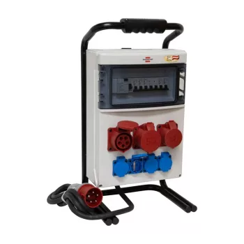   Brennenstuhl tápelosztó (H07RN-F5G4,0 FI30mA/1x32A + 2x16A) 2m, IP44