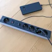 Brennenstuhl 5-szeres Power Delivery elosztó 5 dugalj, 2 USB és 1 C csat., fekete/szürke, 1,5m