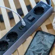 Brennenstuhl 5-szeres Power Delivery elosztó 5 dugalj, 2 USB és 1 C csat., fekete/szürke, 1,5m