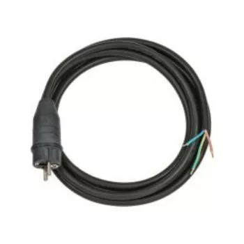   Brennenstuhl csatlakozókábel, földelőérintkezővel, fekete, 5m