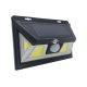 Brennenstuhl SOL 04 plus napelemes LED falilámpa mozgásérzékelővel, 0,5W, 85lm, szürke-fehér