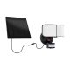 Brennenstuhl SOL WL 900 napelemes LED-es fali lámpa mozgásérzékelővel, 900lm, 3,5m, IP44
