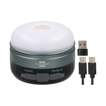   Brennenstuhl OLI 400 AD akkus és napelemes LED kültéri lámpa, 450lm, IP54