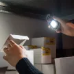 Brennenstuhl Mini LED zseblámpa MTL 600 A (újratölthető műhelylámpa 600 Lumen, 7 fénymód)