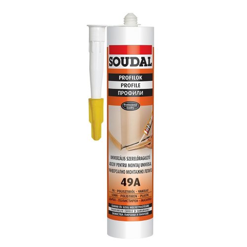 Soudal műgyanta szerelőragasztó 49A 280ml