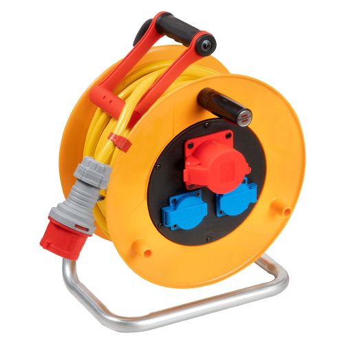 Brennenstuhl Garant ST 320 CEE kábeldob, 1x CEE 400/16A, 2x védőcsatlakozó aljzat 230V/16A, 25m