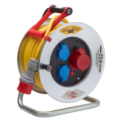Brennenstuhl Garant SK 320CEE kábeldob,1x CEE 400/16A, 2x védőcsatlakozó aljzat 230V/16A, 25m