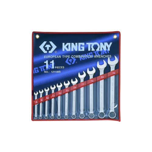 King Tony csillag-villáskulcs készlet 8-24mm 11 részes (1211MR)