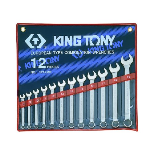 King Tony csillag-villáskulcs készlet 8-22mm 12 részes (1212MR)