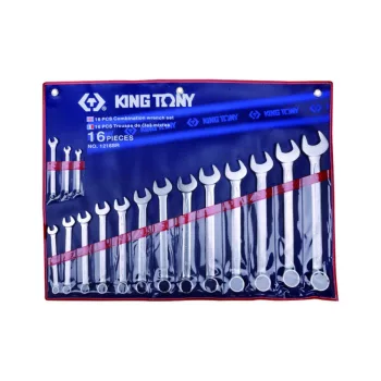   King Tony csillag-villáskulcs készlet 1/4-1-1/4" 16 részes (1216SR)