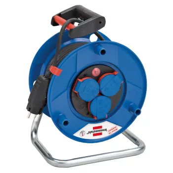   Brennenstuhl Garant ST kábeldob 240, 3x érintkezős védőaljzat 230V/16A, 25m H07RN-F 3G1.5 fekete
