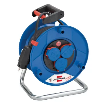   Brennenstuhl Garant ST kábeldob 290, 3x érintkezős védőaljzat 230V/16A, 33m H07RN-F 3G2.5 fekete,