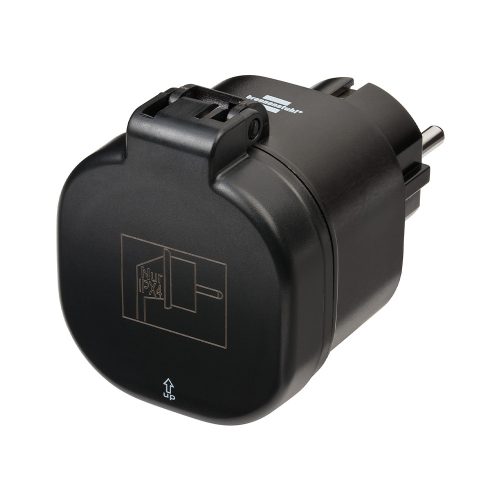 Brennenstuhl Connect WiFi konnektor WA 3000 XS02 Fekete IP44