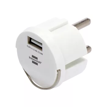 Brennenstuhl USB csatlakozó adapter 2,4A fehér