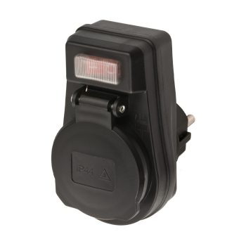   Brennenstuhl Konnektor átalakító adapter EDS 10 IP44 ki/be kapcsolóval kültéri használatra