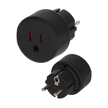   Brennenstuhl Utazó adapter USA, Japán => EU védő érintkezés
