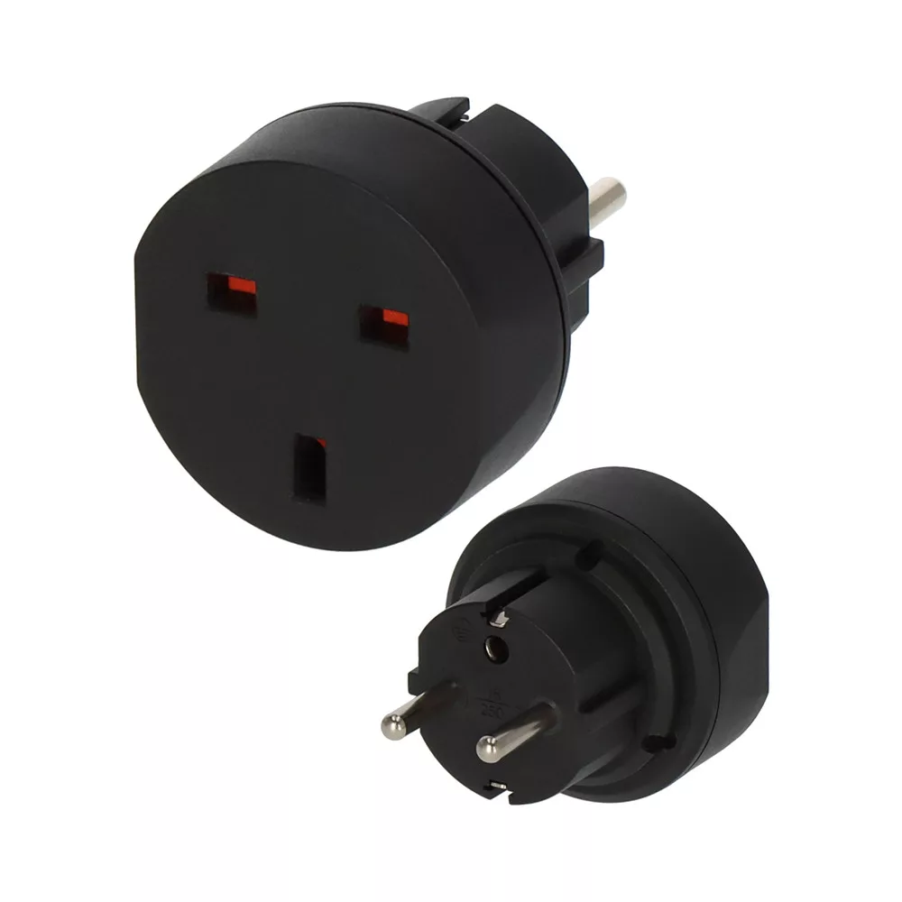 Brennenstuhl Utazó adapter GB => védő érintkezés - Megato