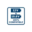 Bosch akkumulátor csomag GBA 12V 2x3,0Ah+GAL