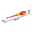 Bosch VDE Csavarhúzó PH1 x 100mm (Regisztrációval akár extra értékes ajándék is elérhető!)