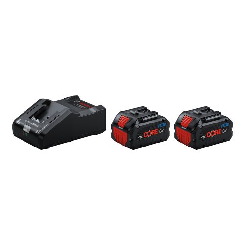 Bosch akkumulátor és töltő szett 1 V 2x8 Ah + GAL18V160