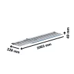 Bosch FSN 740 X vezetősín körfűrészhez 1083 mm