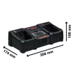 Bosch EXAL 18V2-320 Akkumulátor töltő L-boxx-ban (Regisztrációval akár extra értékes ajándék is elérhető!)