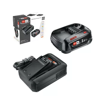 Bosch akkumulátor szett PBA 18V - 1x2,5 Ah + AL 18V-44