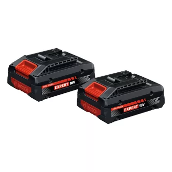   Bosch EXPERT 2x EXBA18V-40 akkumulátor 4 Ah 2 db (Regisztrációval akár extra értékes ajándék is elérhető!)