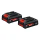 Bosch EXPERT 2x EXBA18V-40 akkumulátor 4 Ah 2 db (Regisztrációval akár extra értékes ajándék is elérhető!)