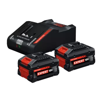   Bosch Akku szett (2x EXBA 18V-80, EXAL 18V-160) kartondobozban (Regisztrációval akár extra értékes ajándék is elérhető!)