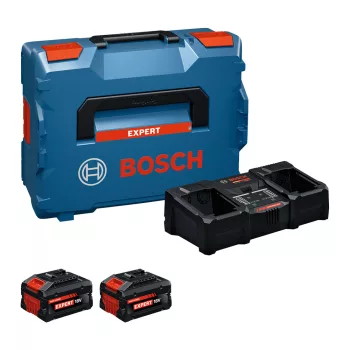 Bosch Akku szett (2x EXBA 18V-80, EXAL 18V2-320) L-Boxx-ban