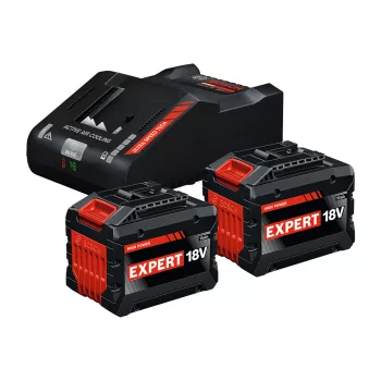   Bosch Akku szett (2x EXBA 18V-150, EXAL18V-160) kartondobozban