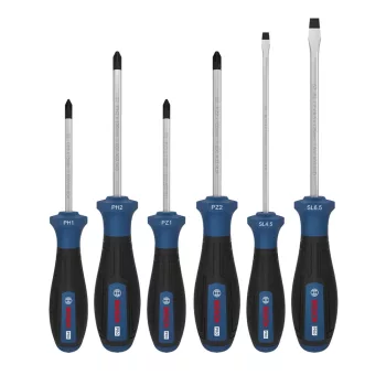 Bosch PRO Csavarhúzó készlet PH/PZ/SL, 6 részes