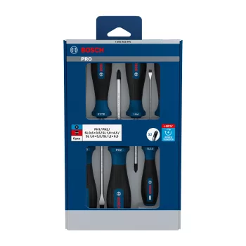 Bosch PRO Csavarhúzó készlet PH/SL, 6 részes