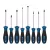Bosch PRO Csavarhúzó készlet PH/PZ/SL/TX, 8 részes