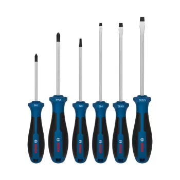Bosch Line Csavarhúzó készlet PH/TX/SL, 6 részes