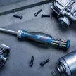Bosch Line Racsnis csavarhúzó bittárral, 12db-os bit
