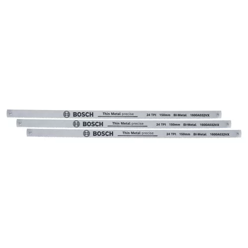 Bosch Line Fémfűrész 150 mm Blades, 3 db, TPI 24